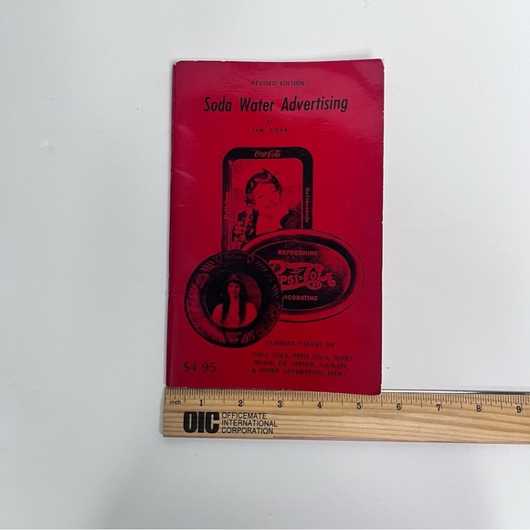 Soda Water Advertising by Jim Cope PB 1974 revised edition Coca Cola Pepsi Moxie - Picture 8 of 9
